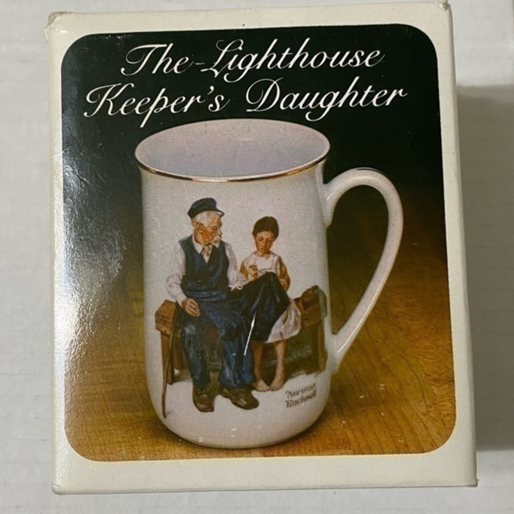VINTAGE Norman Rockwell Museum "The Lighthouse Keeper's Daughter" 1982
